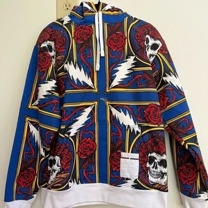 Chinatown Market x Greatful Dead Hoodie Skulls & Roses Men’s Size M